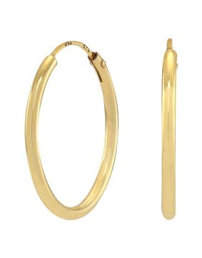 Nordahl Jewellery HOOPS52 Earrings 20mm Gold 325 584-3