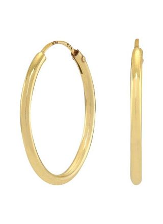 Nordahl Jewellery HOOPS52 Earrings 20mm Gold 325 584-3