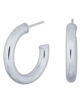 Nordahl Jewellery SIMPLE52 Earrings 25mm Silver 325 665