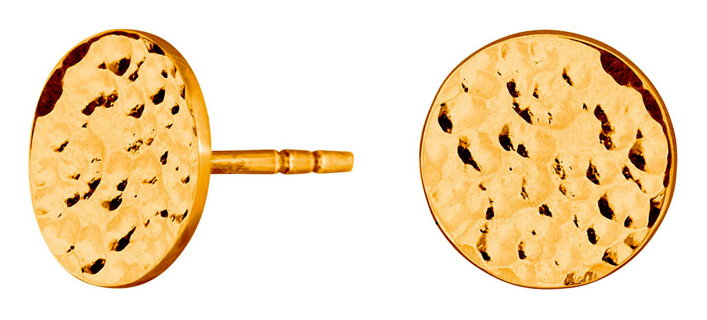 Nordahl Jewellery TWO-SIDED52 Earrings Gold 325 674-3