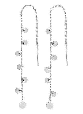 Nordahl Jewellery DISC52 Earrings 13cm Silver 325 703
