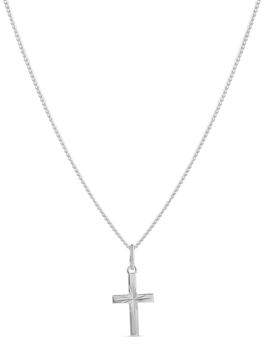 Top Gold silver cross decorative engraving small 32 5088 0500