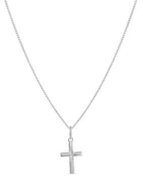 Top Gold silver cross decorative engraving small 32 5088 0500