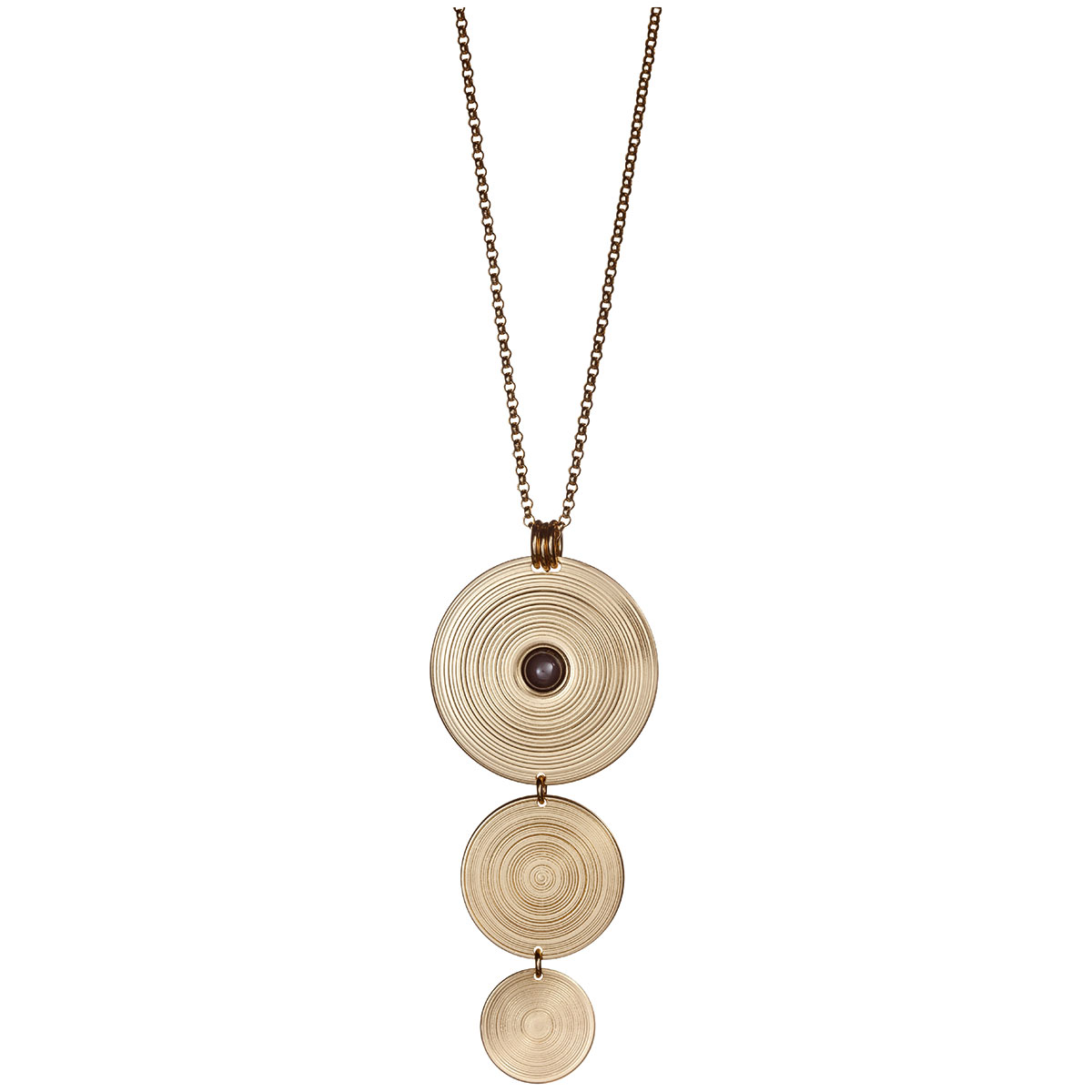 Kalevala Kosmos pendant bronze onyx 3268770ON45