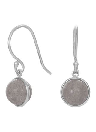 Nordahl Jewellery SWEETS52 Earrings Grey Moonstone/Silver 329 020