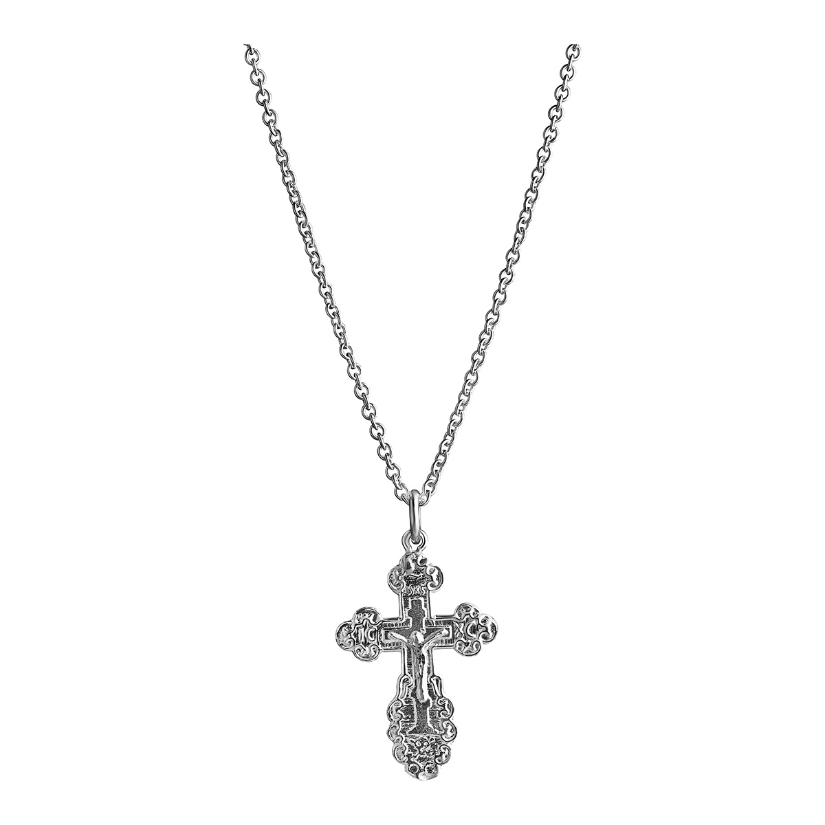 Top Gold silver orthodox cross koristeltu 32 5187 0500