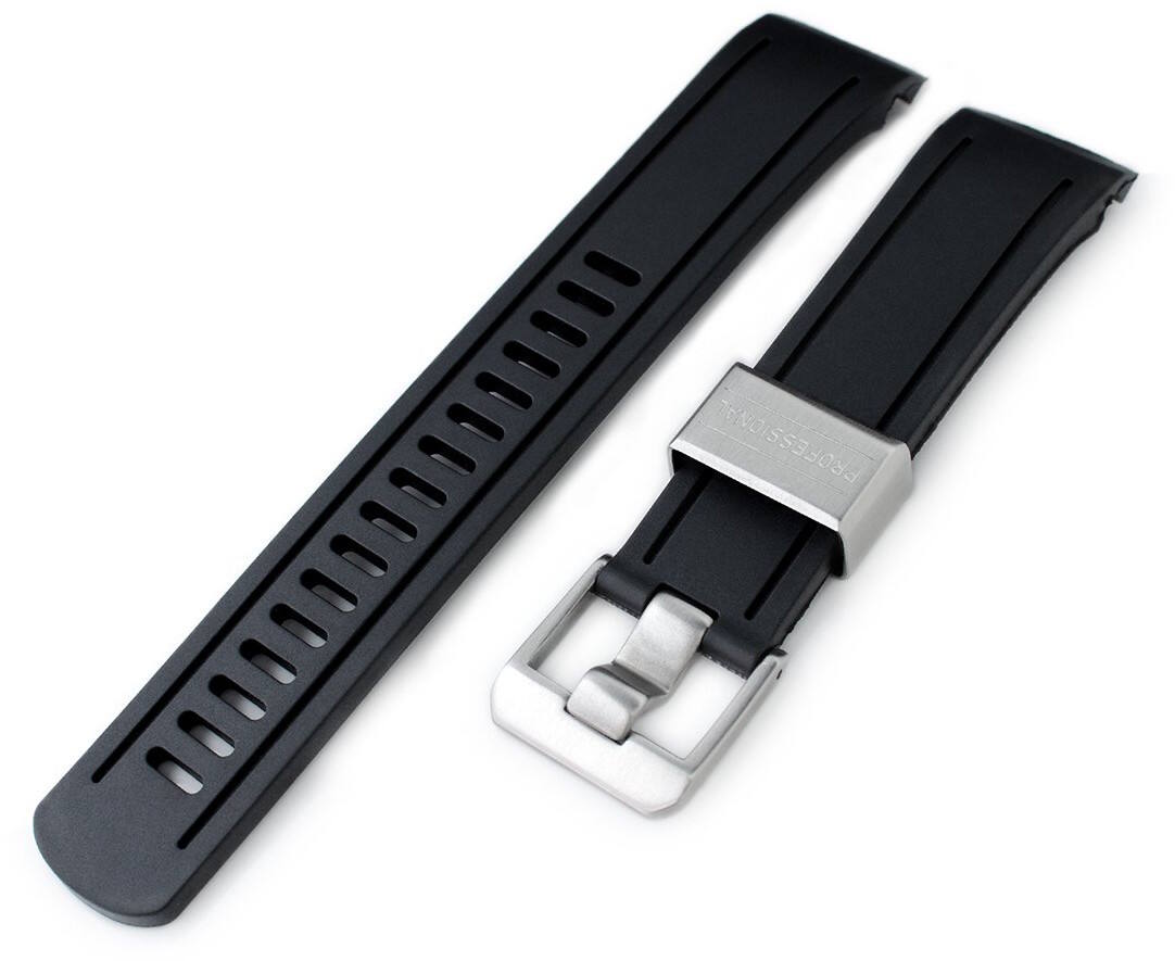 Crafter Blue CB05 Navy Rubber Strap for Seiko SKX watchesonline