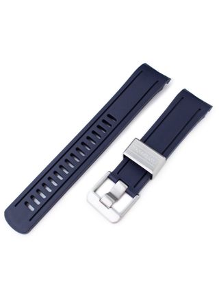 Crafter Blue CB05 Navy Rubber Strap for Seiko SKX