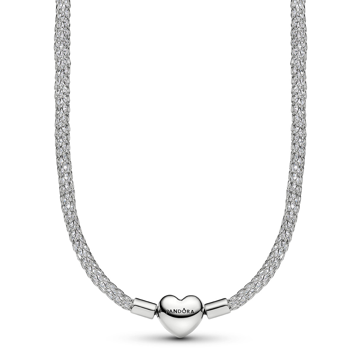 Pandora Moments Heart Clasp Necklace 335080C01-45