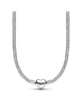 Pandora Moments Heart Clasp Necklace 335080C01-45