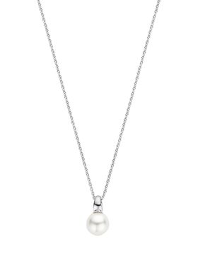 TI SENTO pearl necklace silver 34037PW