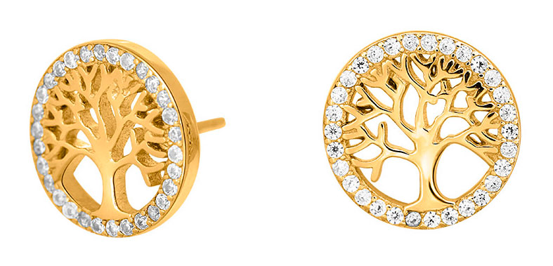 Joanli Nor CAIANOR Earrings Gold 345 165-3