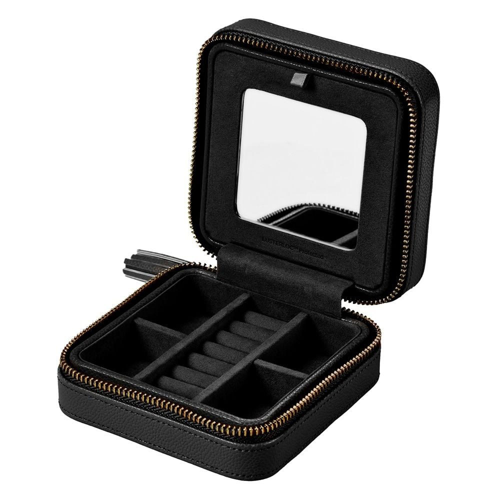 Wolf Lauren Small Zip Travel Case black