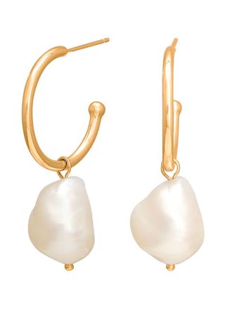 Nordahl Jewellery BAROQUE52 Earrings Gold 349 000-3
