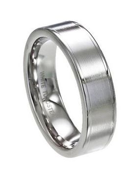 Bosie ring, titanium / tungsten 7013, 8mm