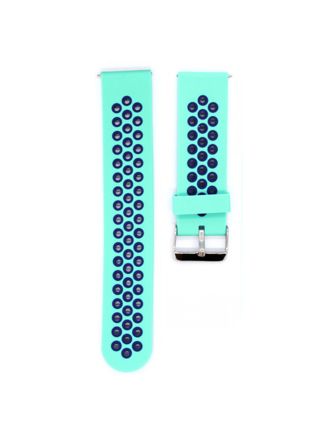Turqoise and Blue Silicone Strap Sport