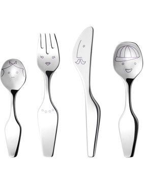 Georg Jensen Alfredo The Twist Family cutlery set 4pcs 3580049