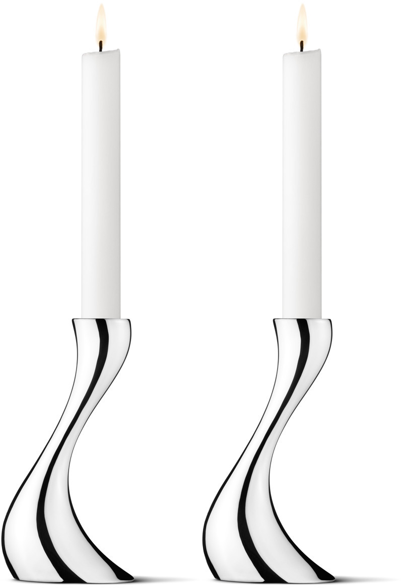 Georg Jensen Cobra Small candle holder 2 pcs 3586694