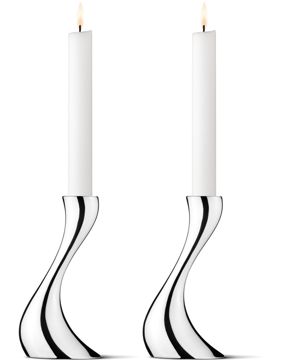 Georg Jensen Cobra Small candle holder 2 pcs 3586694
