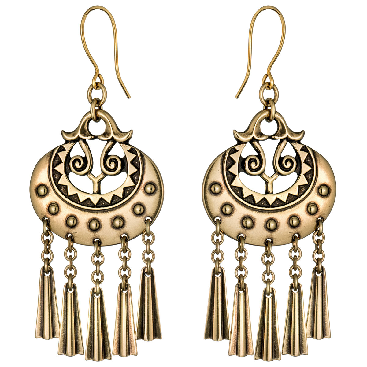 Kalevala Moon Goddess earrings bronze 3603031K