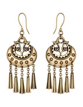 Kalevala Moon Goddess earrings bronze 3603031K