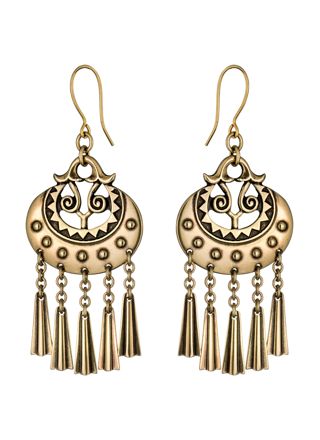 Kalevala Moon Goddess earrings bronze 3603031K