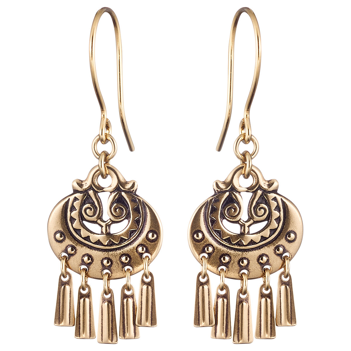 Kalevala Moon Goddess earrings little bronze 3603032K