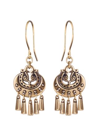 Kalevala Moon Goddess earrings little bronze 3603032K
