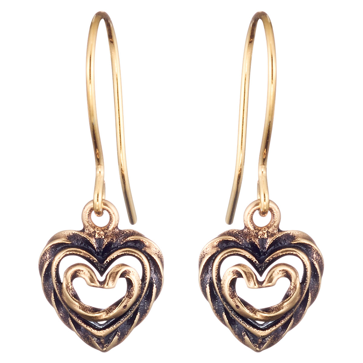 Kalevala Heart of the House earrings bronze 3665000K