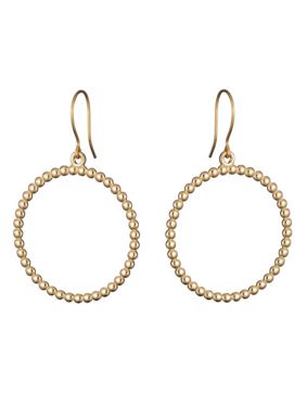 Kalevala Circle of Light earrings bronze 3669481K