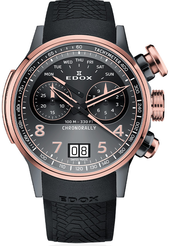 Edox Chronorally 38003-TINGR-GNR
