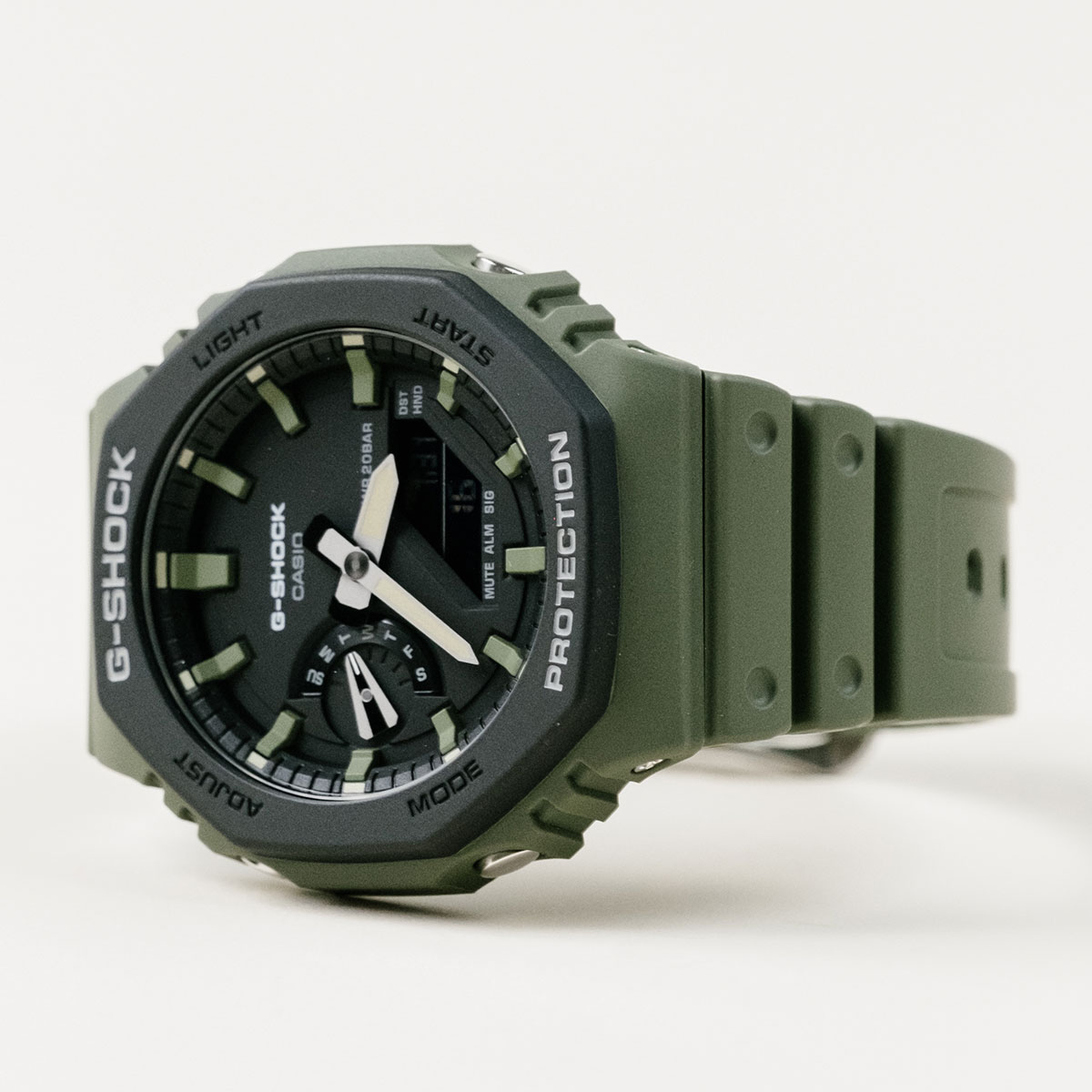 Casio G Shock GA 2110SU 3AER Layered Bezel watchesonline