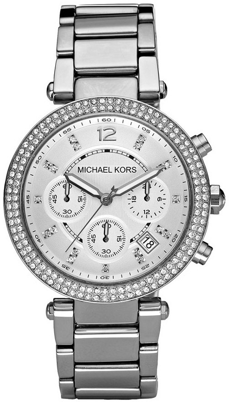 Womens Michael Kors Watch Ritz MK5057 Chronograph Mother of Pearl   Crivelli Shopping