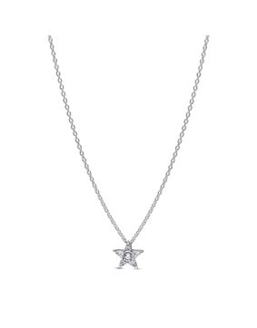 Pandora Timeless Sparkling Stella Star Necklace 395078C01-45
