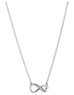 Pandora Sparkling Infinity Necklace 398821C01-50
