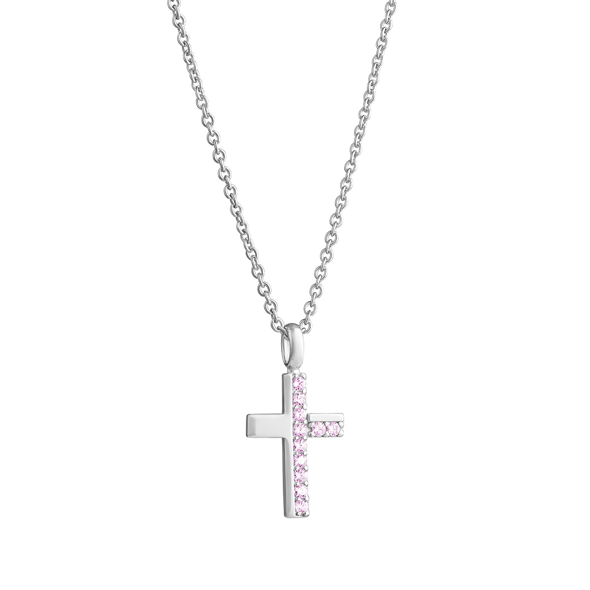 Lempikoru Moment of Joy silver cross necklace 39 012 06 500
