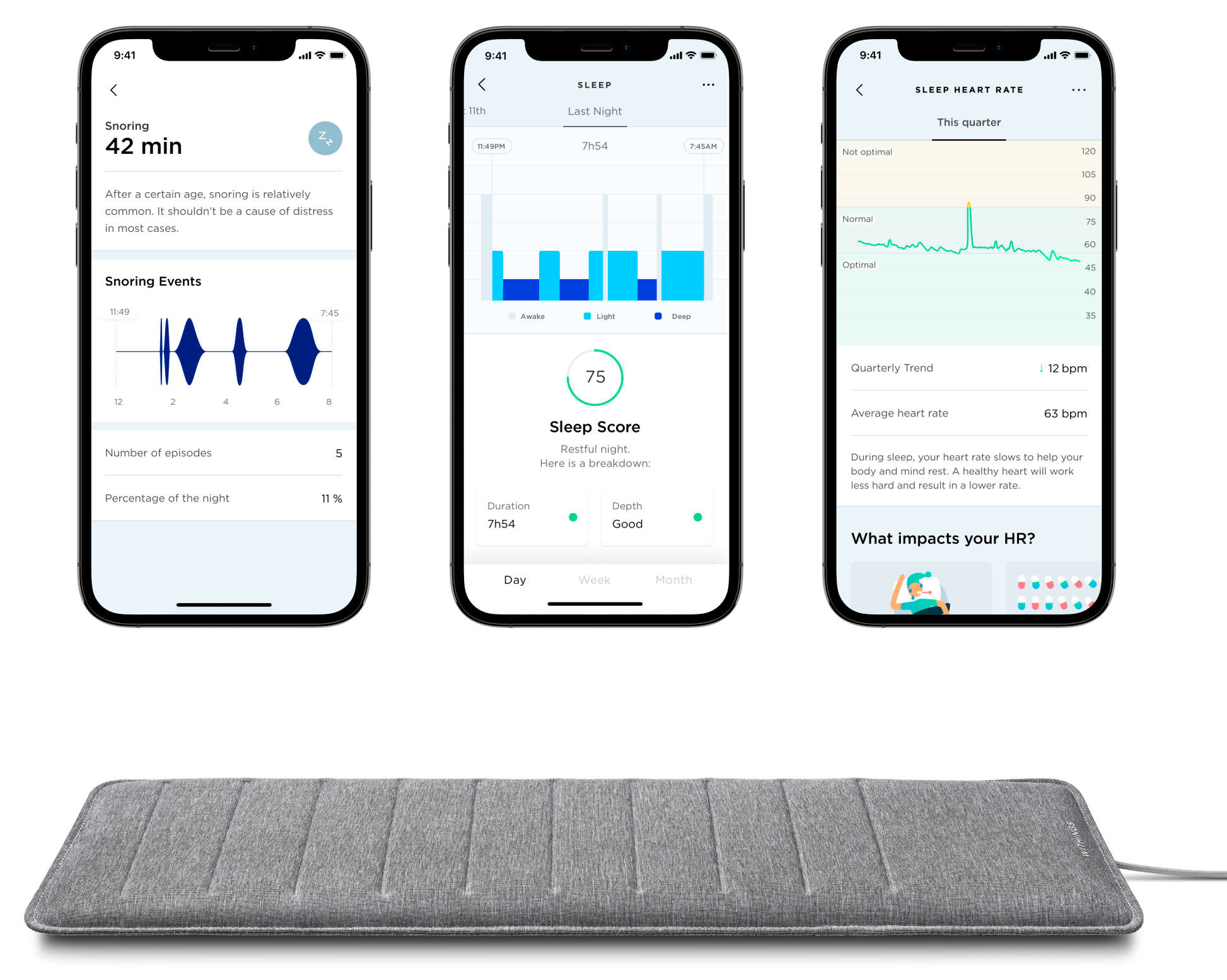 Withings Sleep Analyser unisensori - watchesonline.com