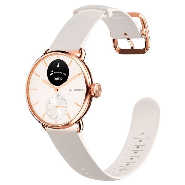 Withings Scanwatch Withings Hr Steel Rose Gold Withings ScanWatch