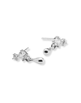 Sparv Sugar Drop silverplated earrings 1880201