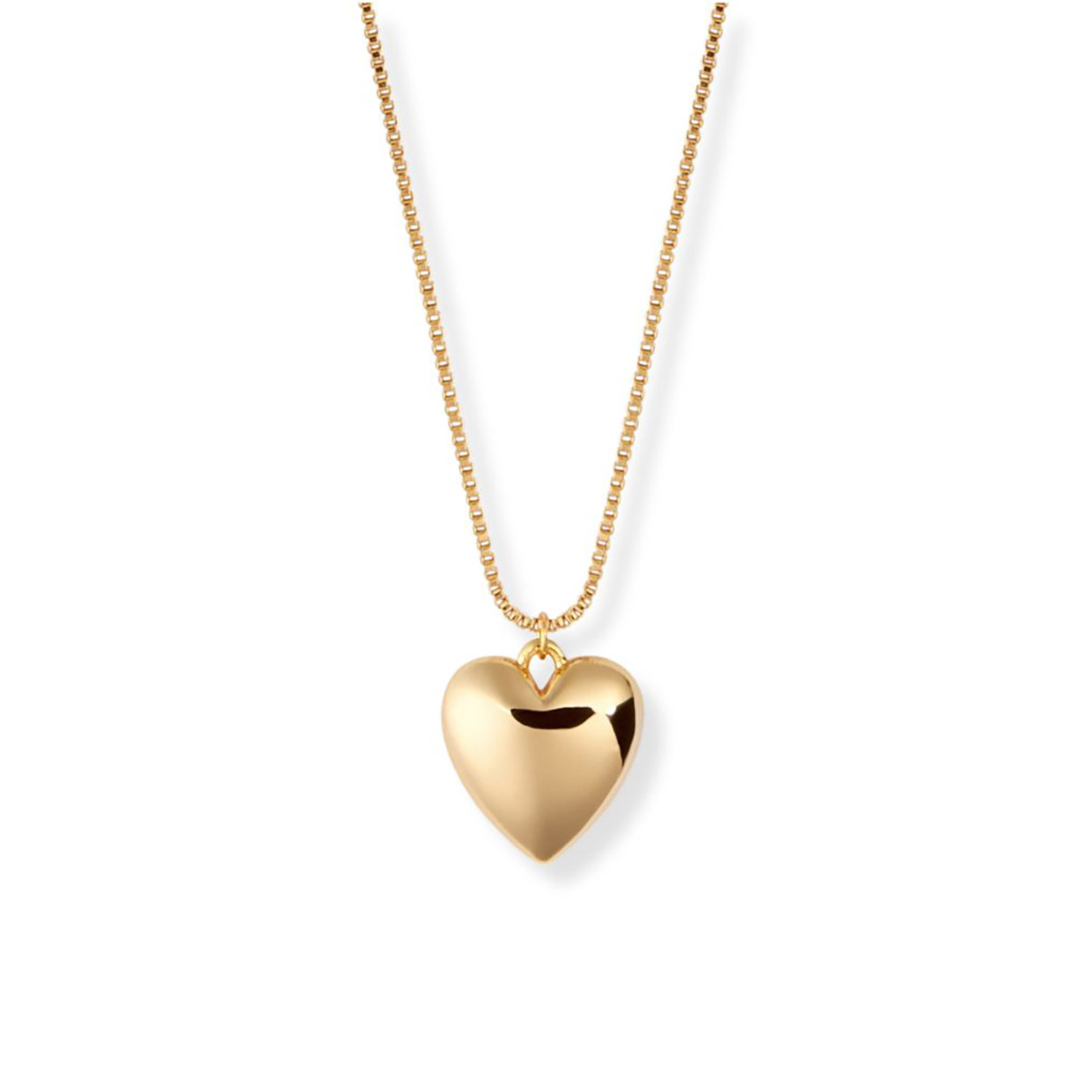 Sparv Mellow Heart necklace goldplated 3200101