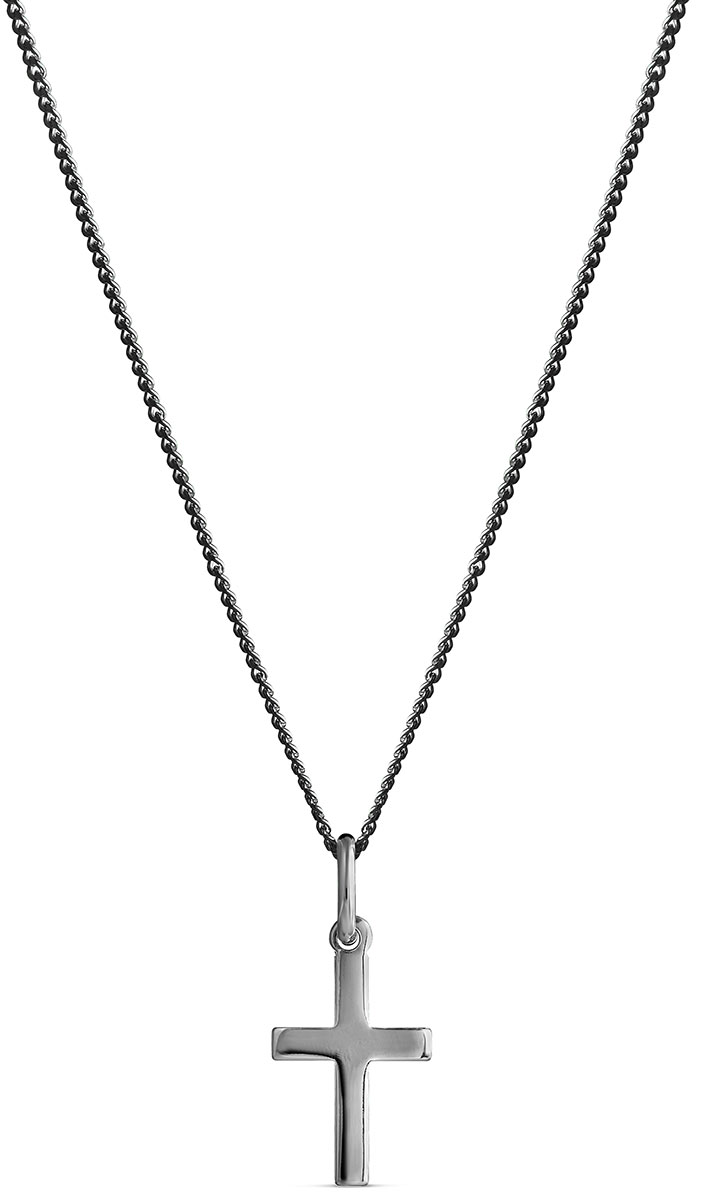 Top Gold silver cross darkened silver 4256742500