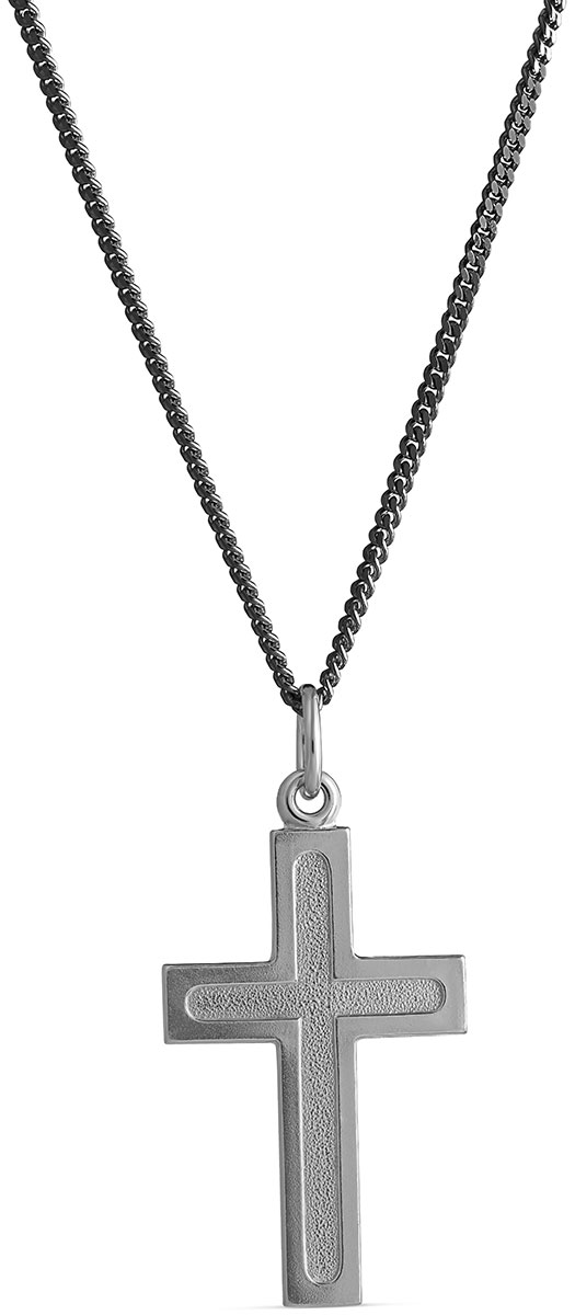 Top Gold silver cross darkened silver 4256782500