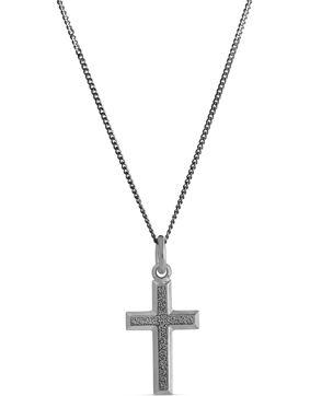 Top Gold silver cross brushed black 4256692500