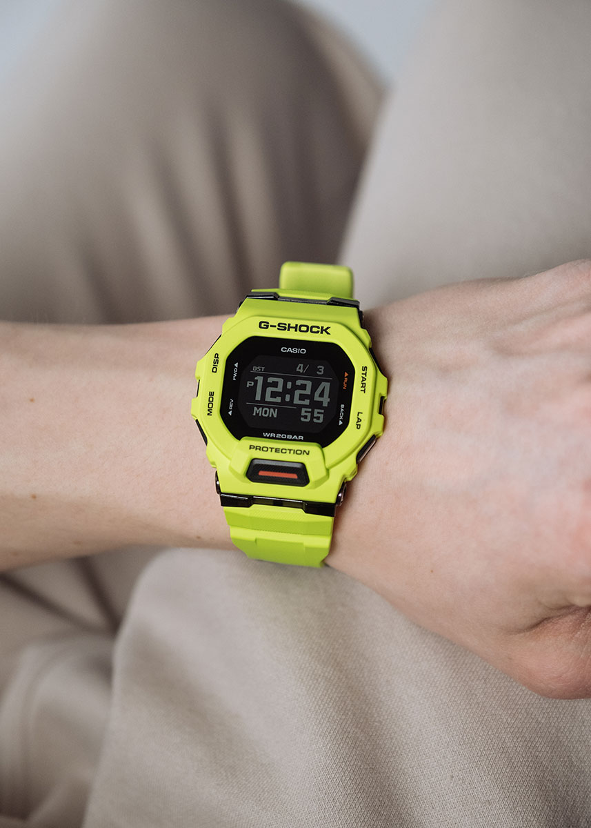 新品未使用　CASIO GBD-200-9 G-SQUAD イエロー GBD200-9 | Digital Men's Watch G-SHOCK | CASIO