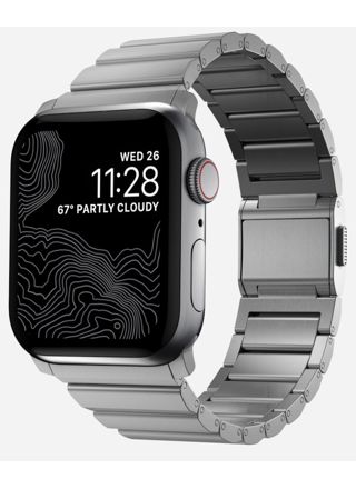 Nomad Steel Band Silver 42/44/45/49 mm for Apple Watch NM1A4HSXS0
