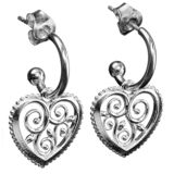 Lumoava Hearts Earrings 5439 stud