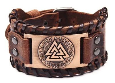 Varia Design Valknut Bracelet Bronze