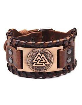 Varia Design Valknut Bracelet Bronze