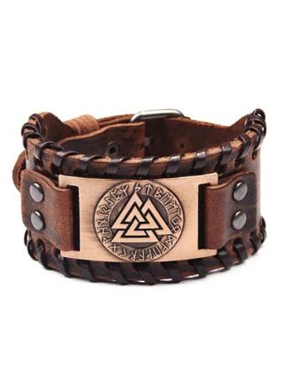 Varia Design Valknut Bracelet Bronze