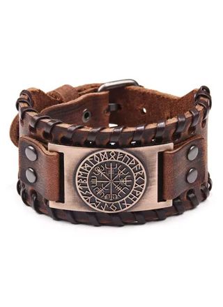 Varia Design Vegvisir Bracelet Bronze
